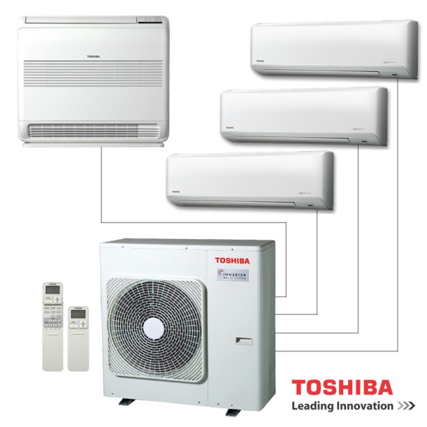 Climatiseur MultiSplits TOSHIBA Inverter